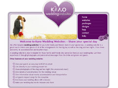 Kano Wedding Websites - Visit the Website