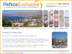 Pefkos Exclusive - Visit the Website