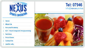 Website Design - Nexus Sports Consulting