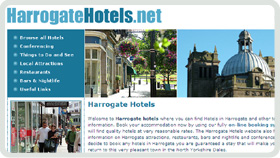 Website Design - Harrogate Hotels
