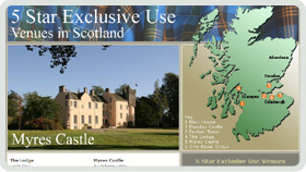 Website Design - 5 Star Exclusive Use Venues