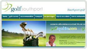 Website Design - Golf Southport