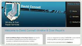 Website Design - David Connell Window & Door Repairs